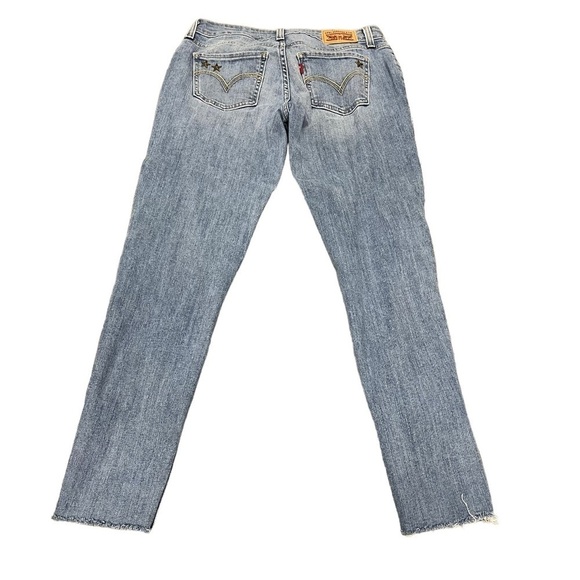 LEVI’S 535 Super Skinny 26 Stars Hearts - Picture 9 of 11